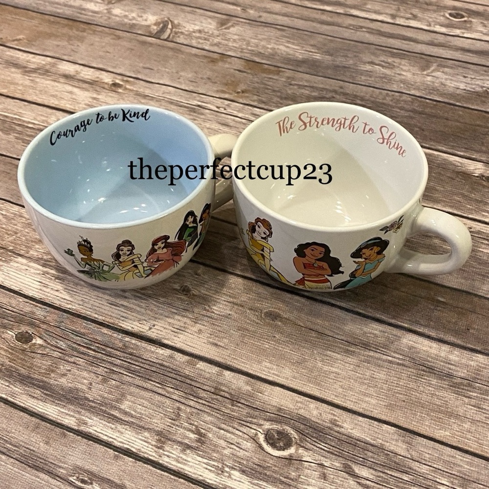 Disney Princess Set of 2 Mugs